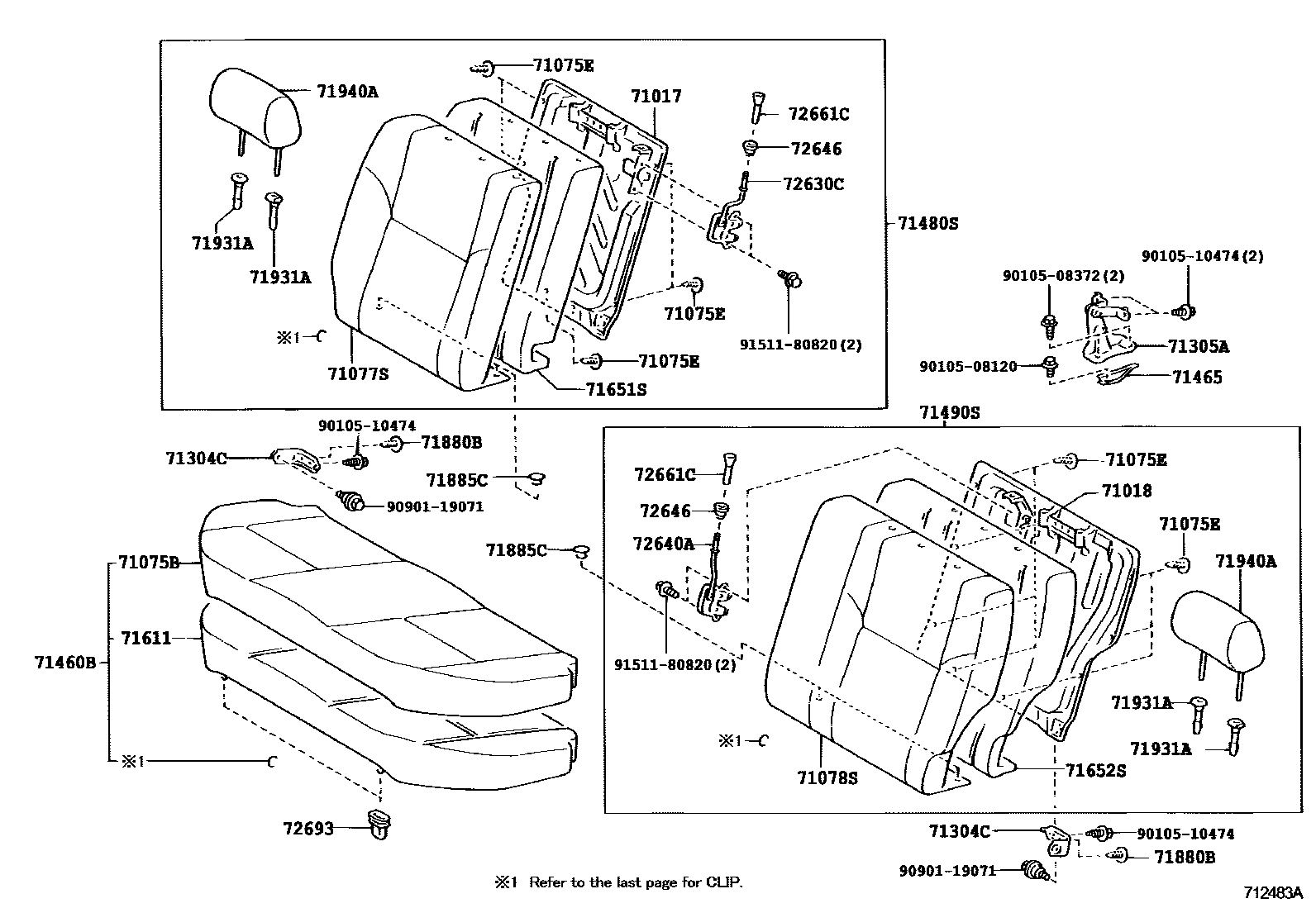 Parts diagram