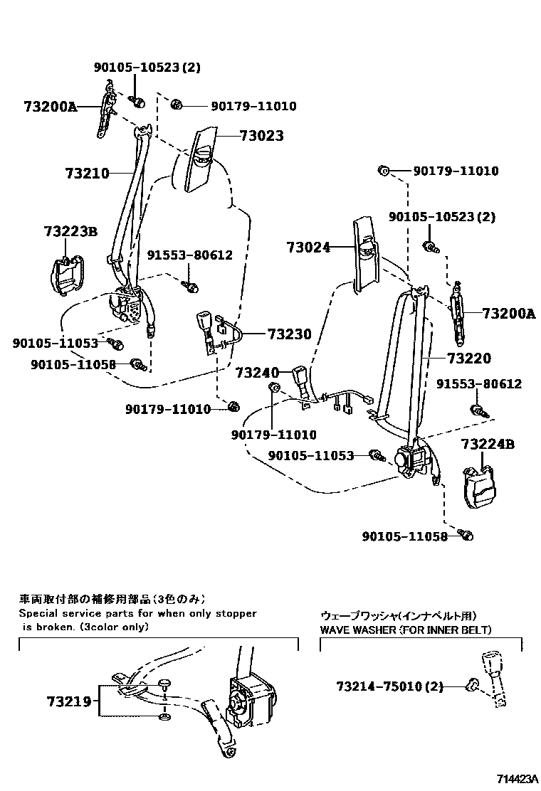 Parts diagram