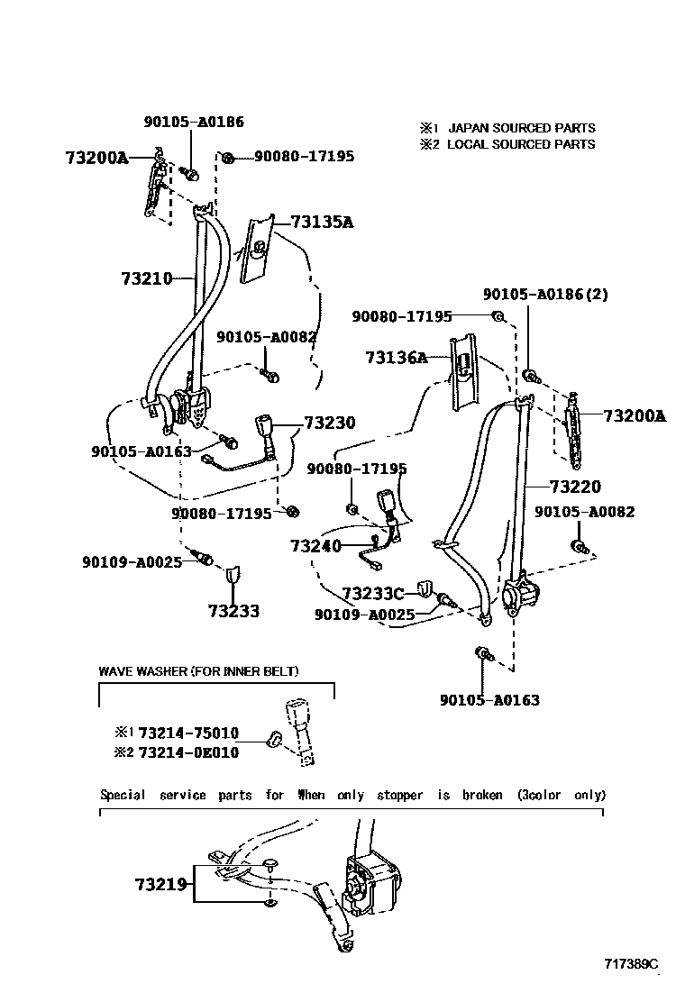Parts diagram