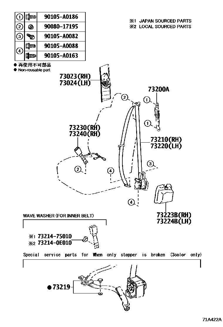 Parts diagram