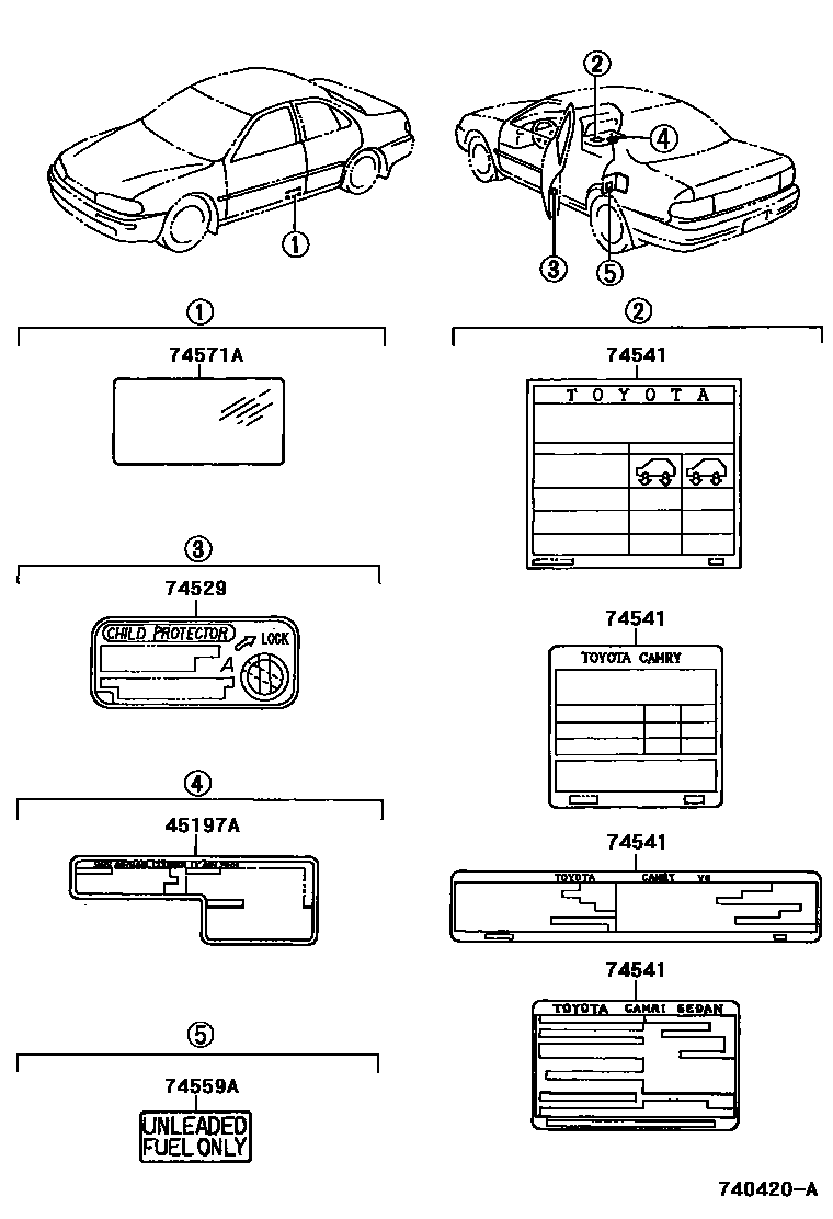 Parts diagram