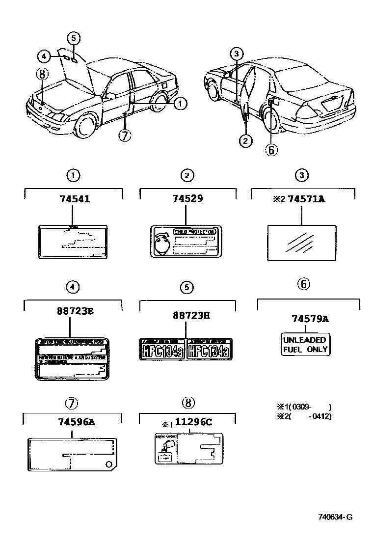 Parts diagram