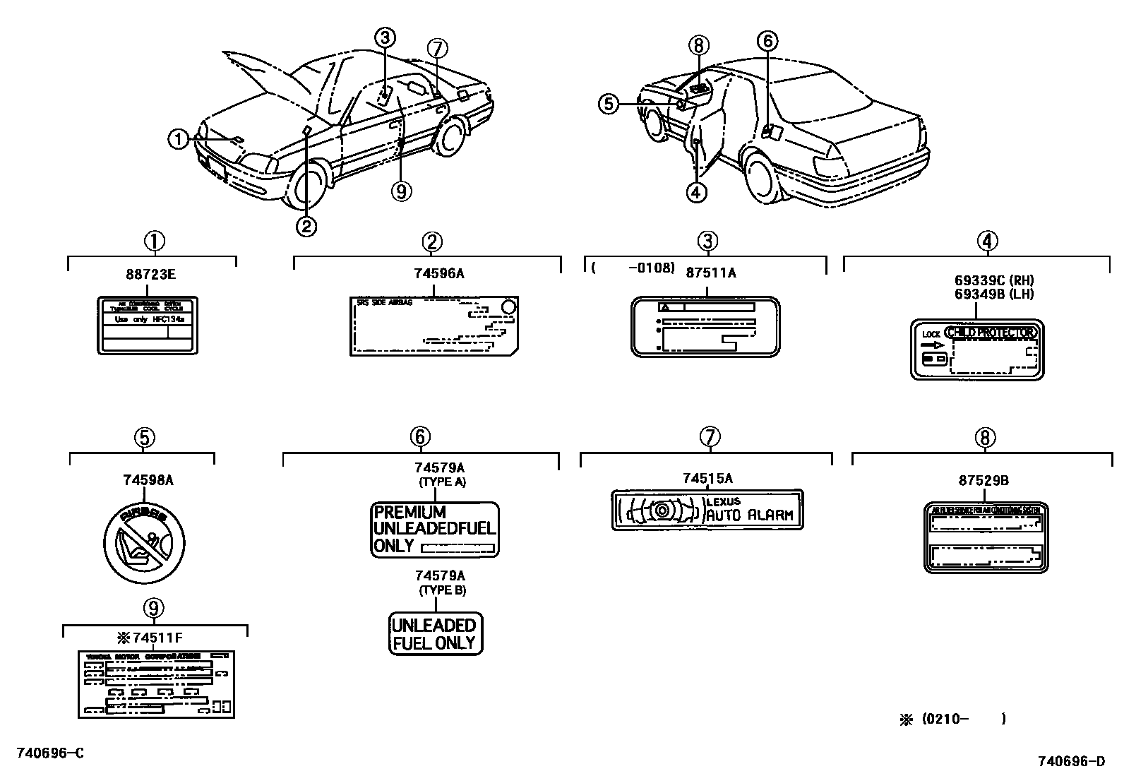 Parts diagram