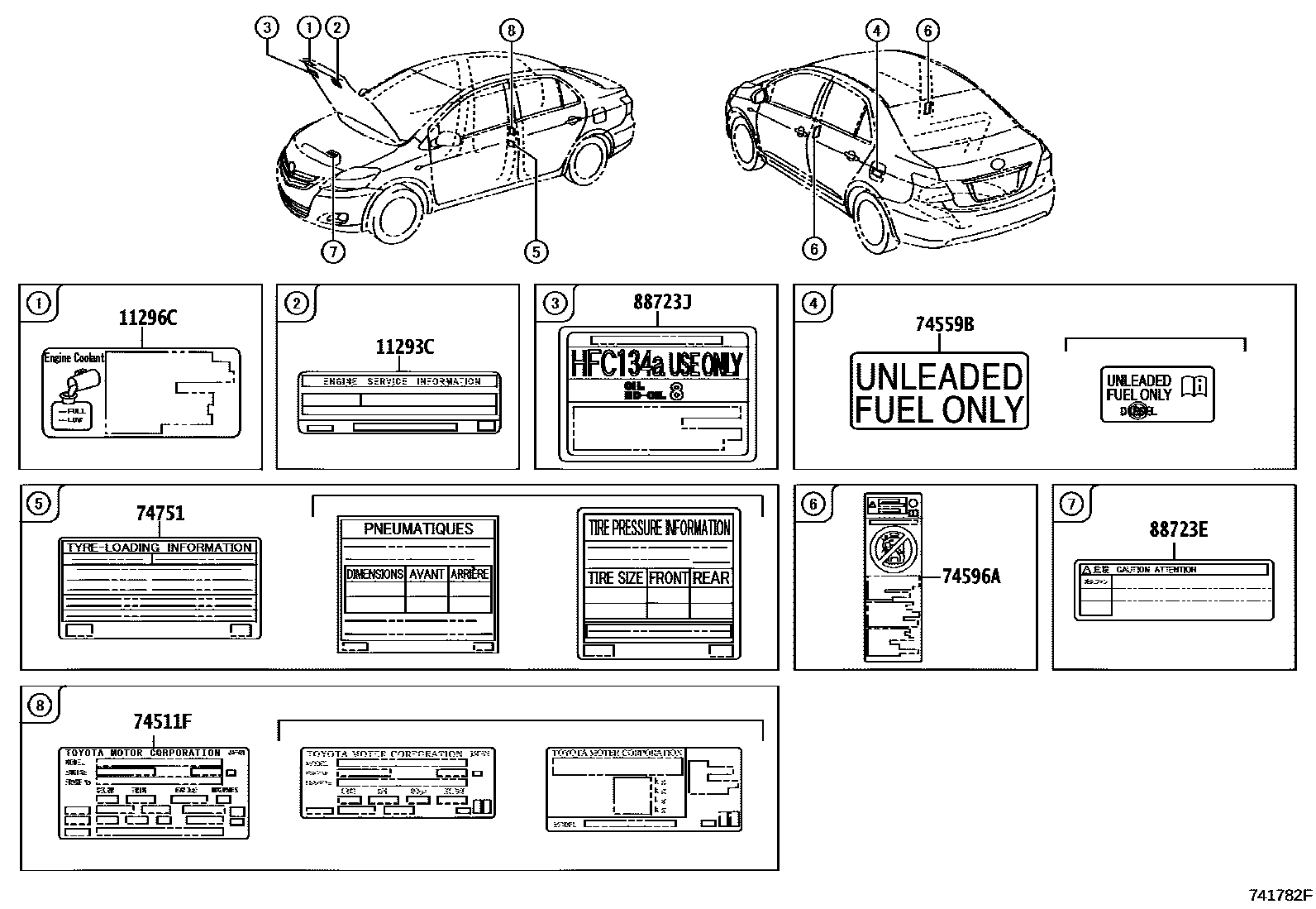 Parts diagram