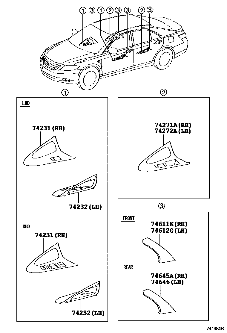 Parts diagram