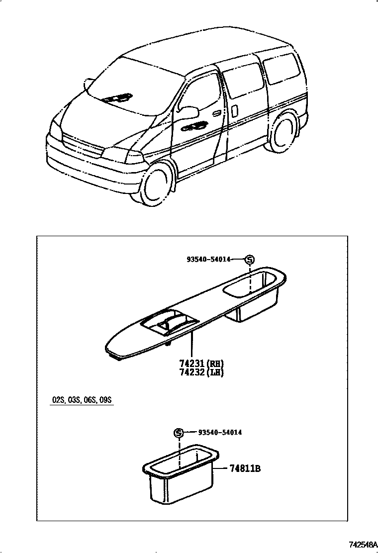 Parts diagram