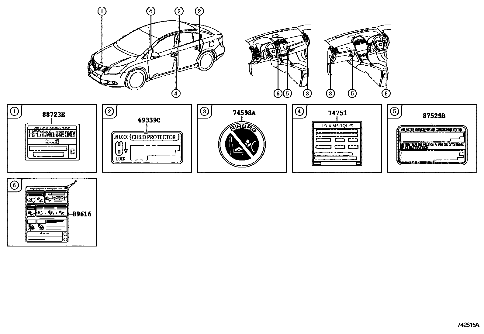 Parts diagram