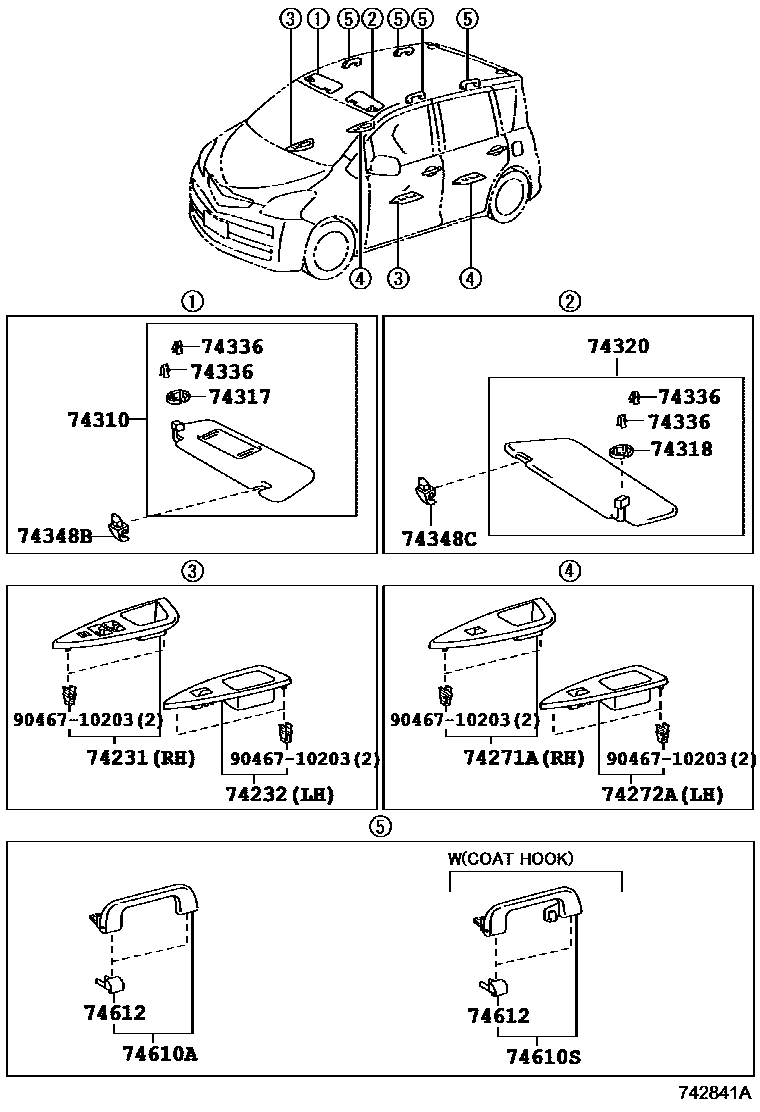Parts diagram