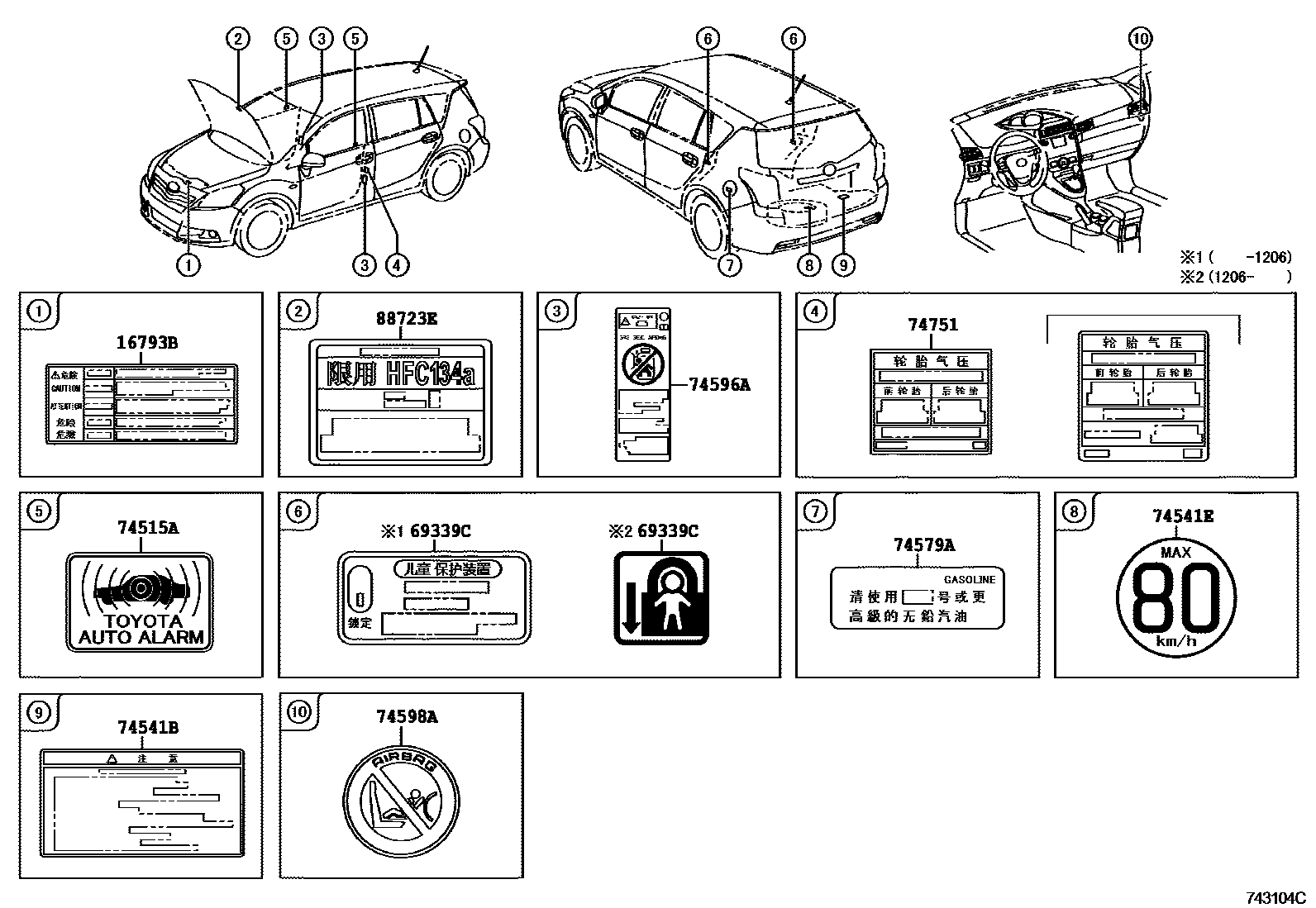 Parts diagram