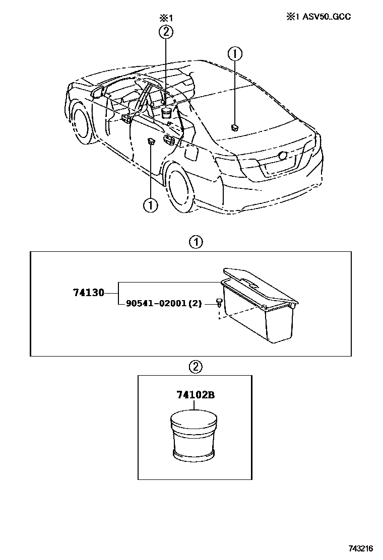 Parts diagram