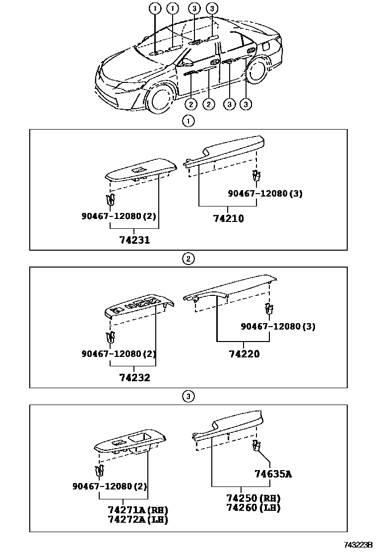 Parts diagram