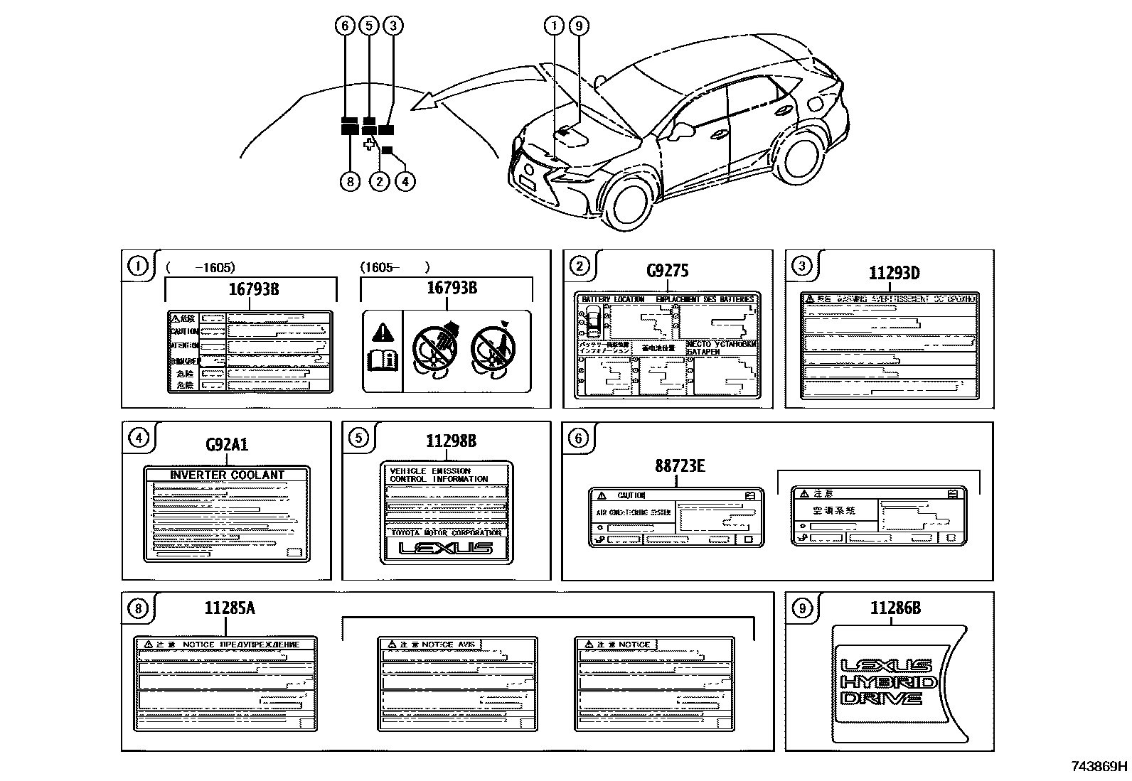 Parts diagram