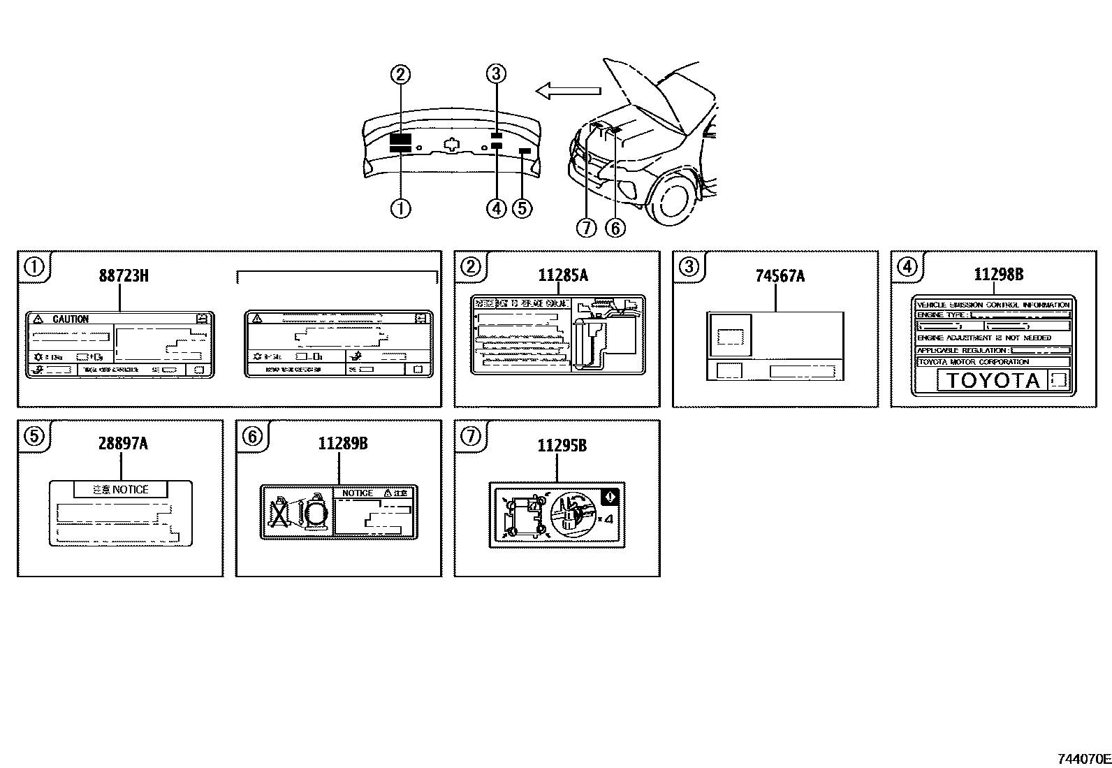 Parts diagram