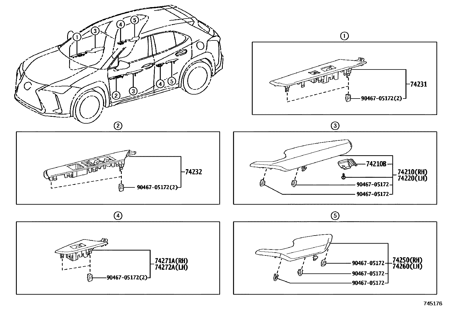 Parts diagram