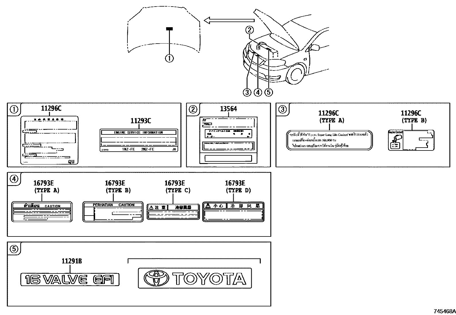 Parts diagram
