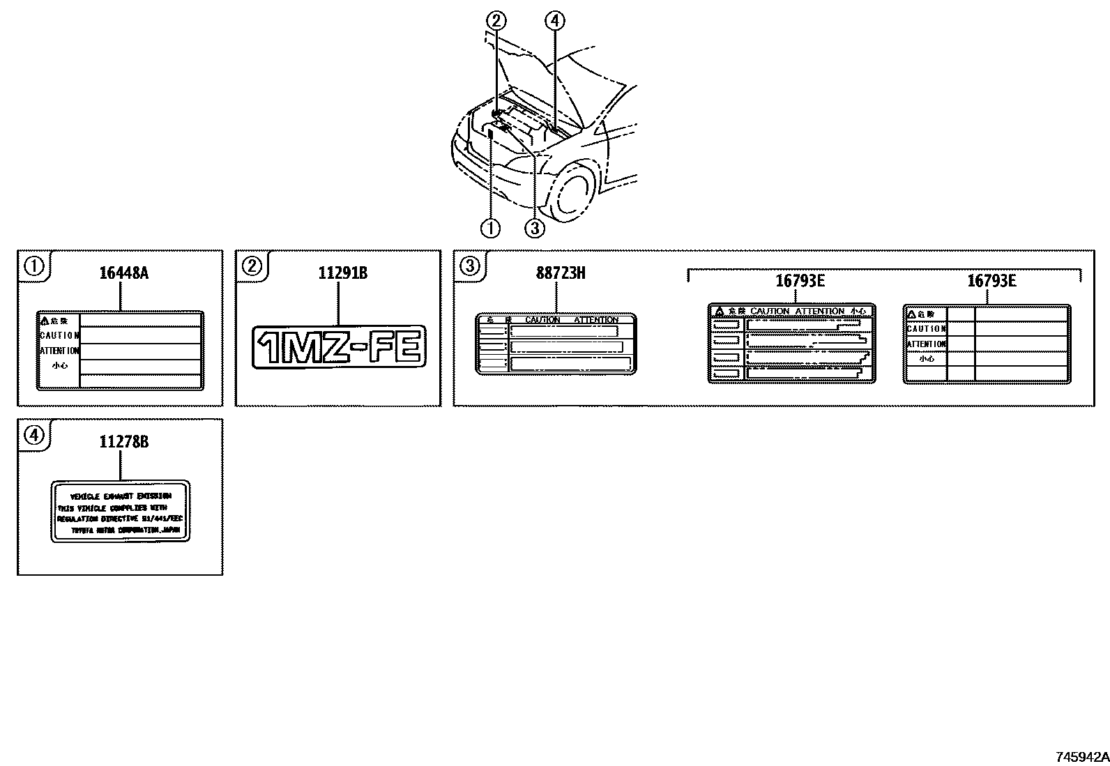 Parts diagram