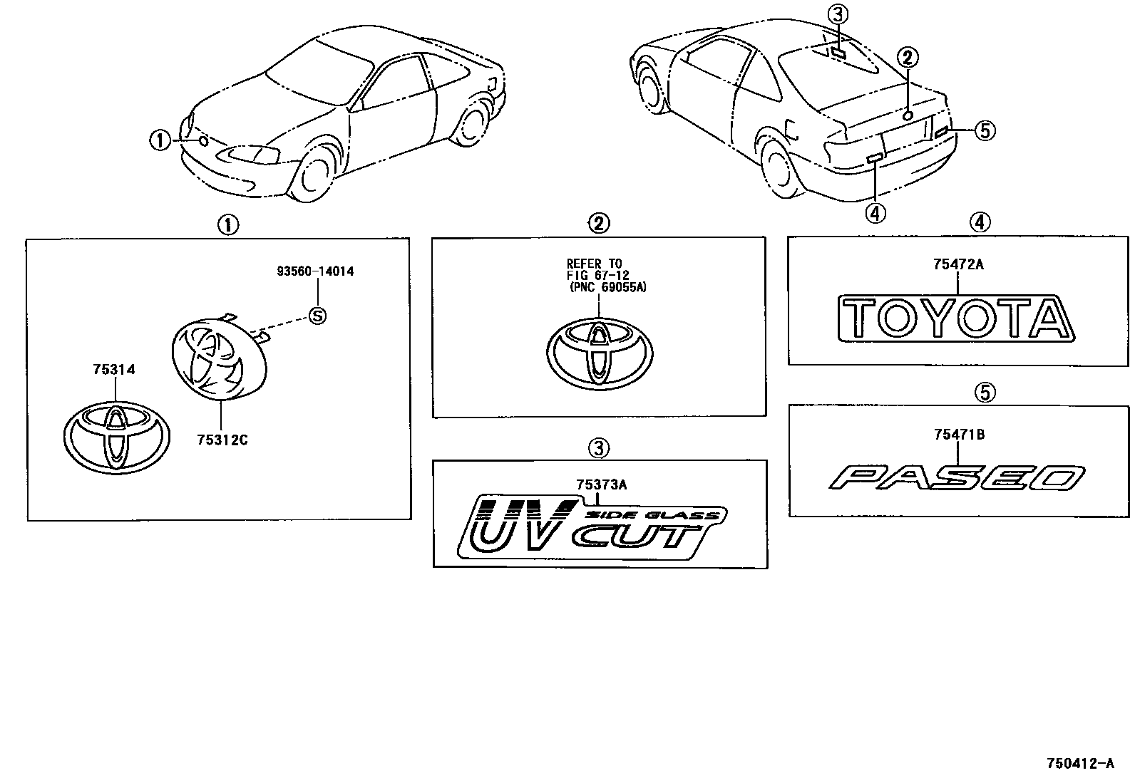 Parts diagram