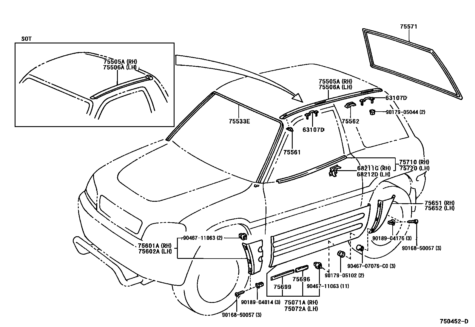 Parts diagram