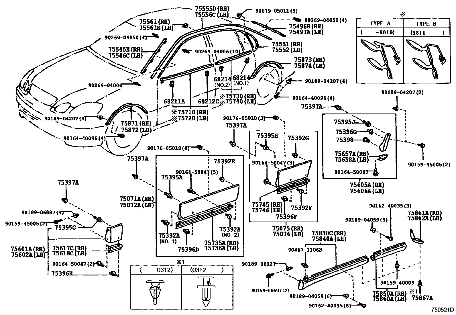 Parts diagram