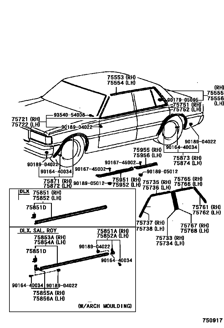 Parts diagram