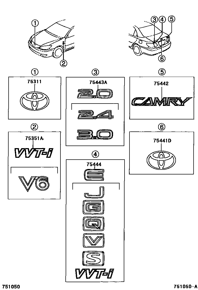 Parts diagram