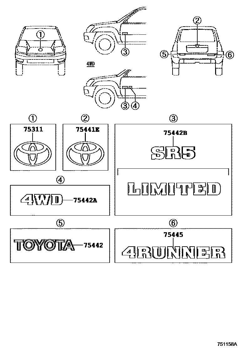 Parts diagram