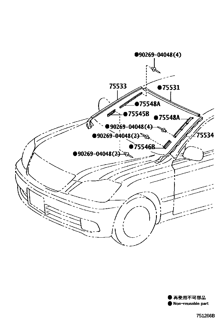 Parts diagram