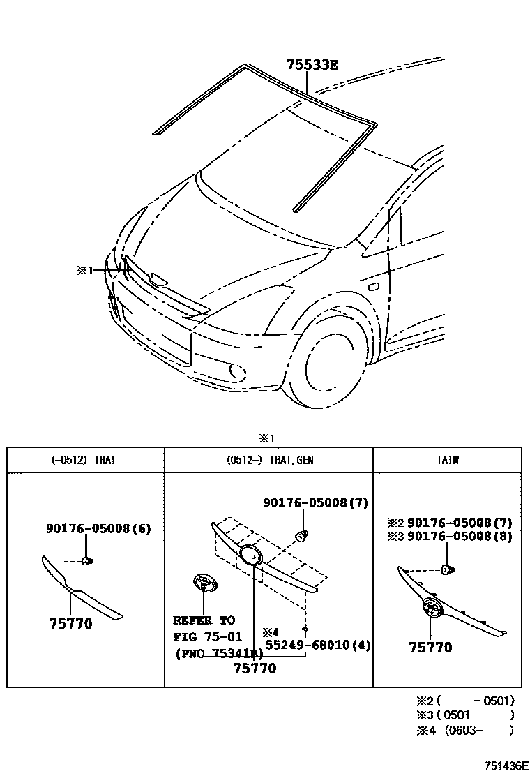 Parts diagram
