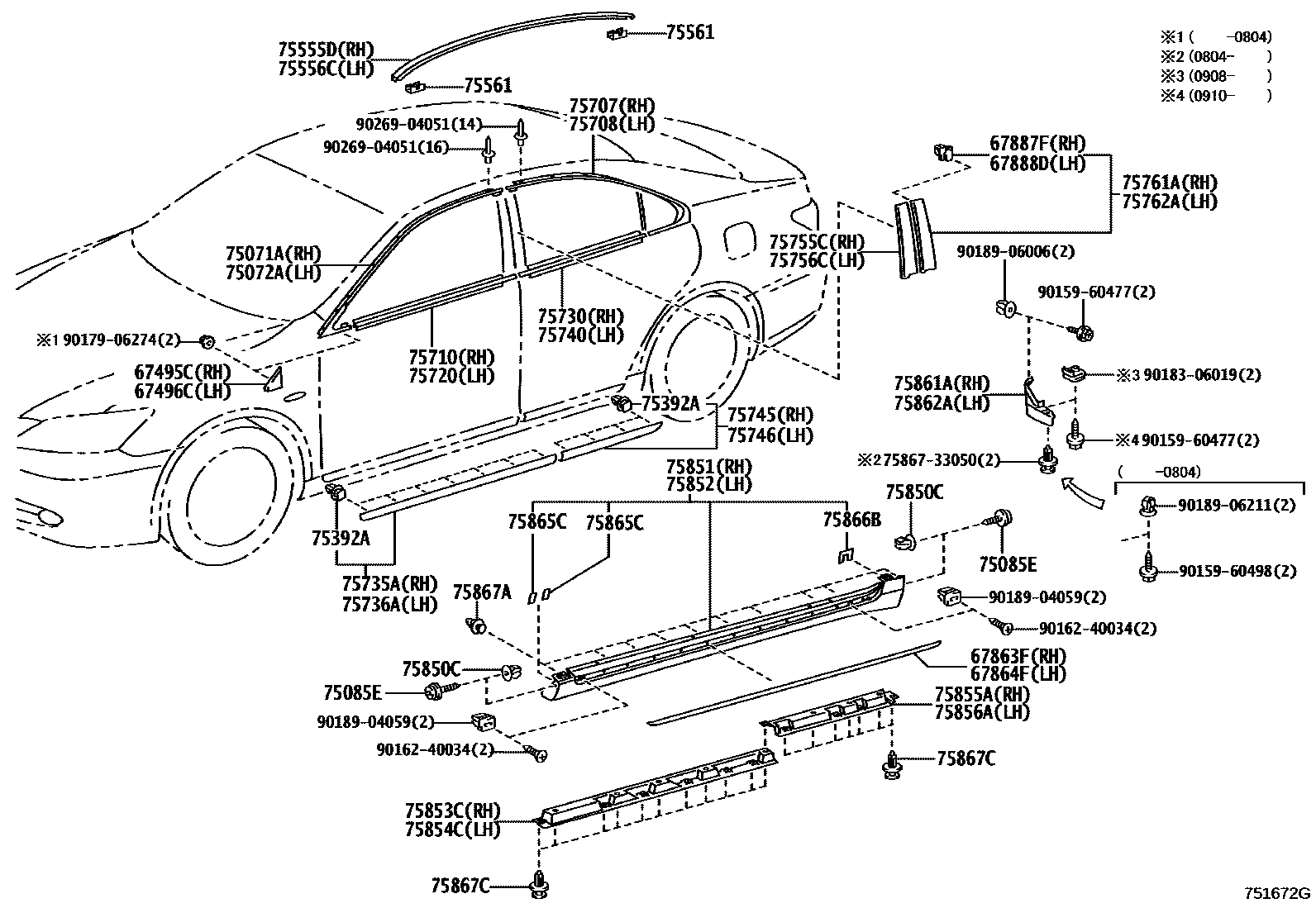 Parts diagram