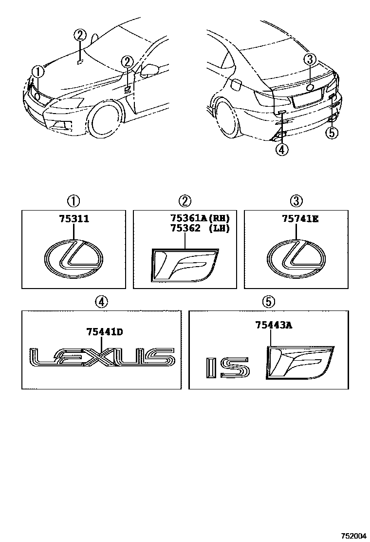 Parts diagram