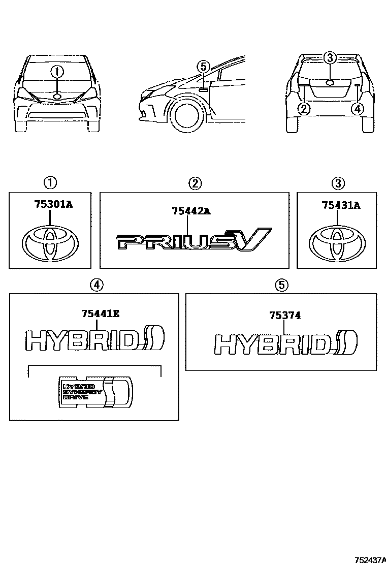 Parts diagram