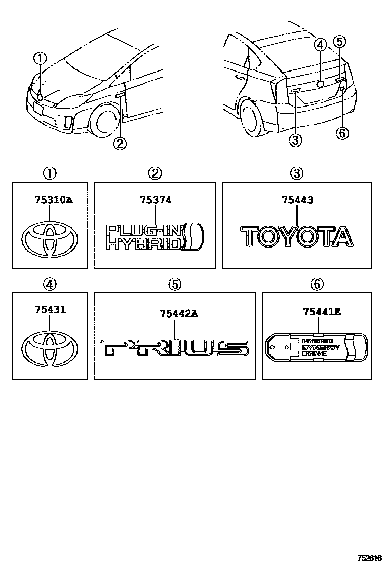 Parts diagram
