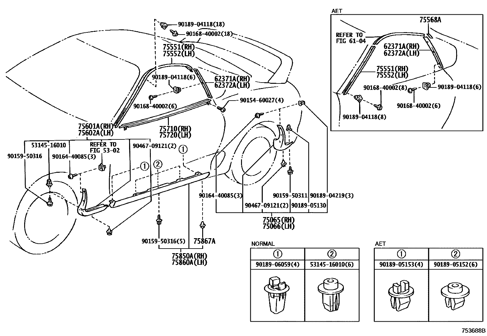 Parts diagram