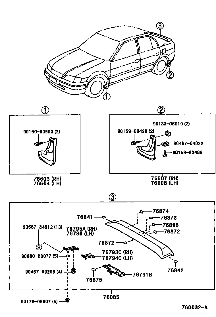 Parts diagram