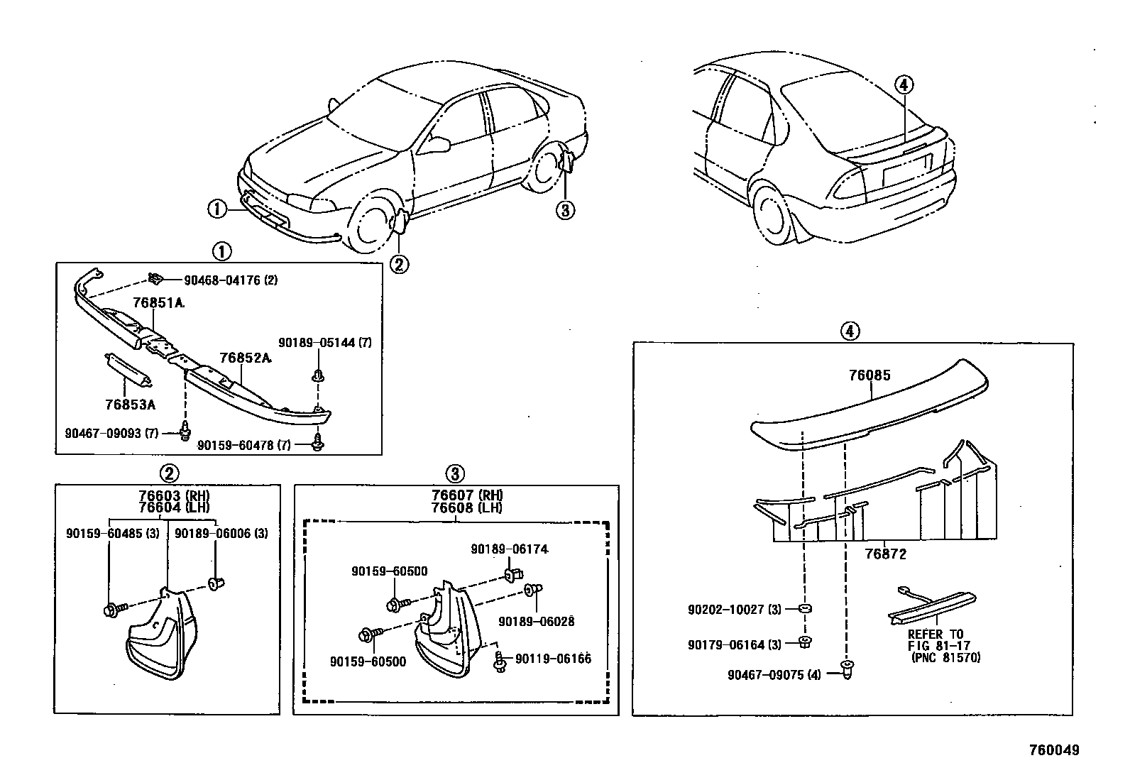 Parts diagram