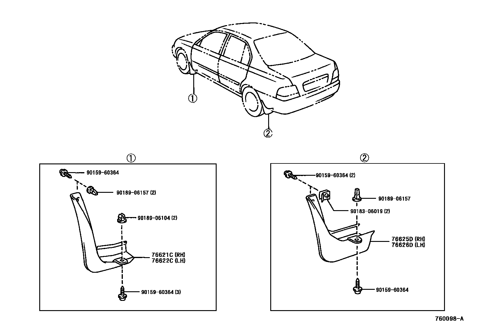 Parts diagram