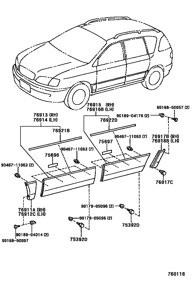 Parts diagram