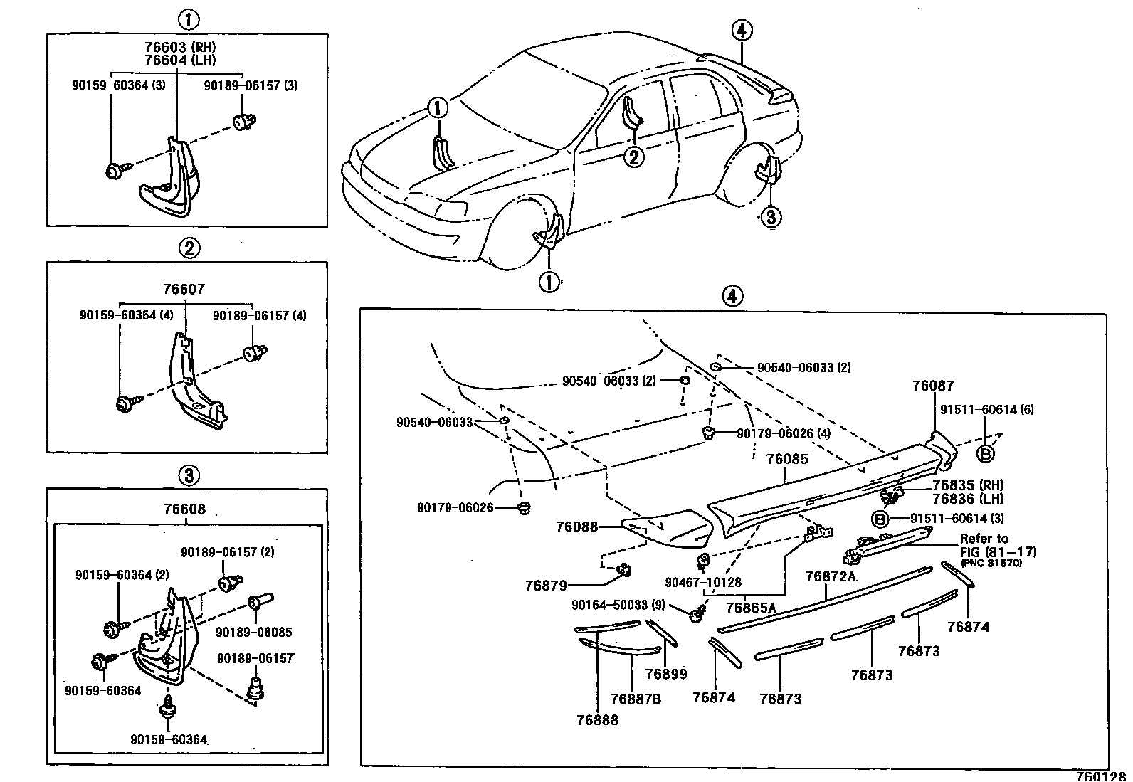 Parts diagram