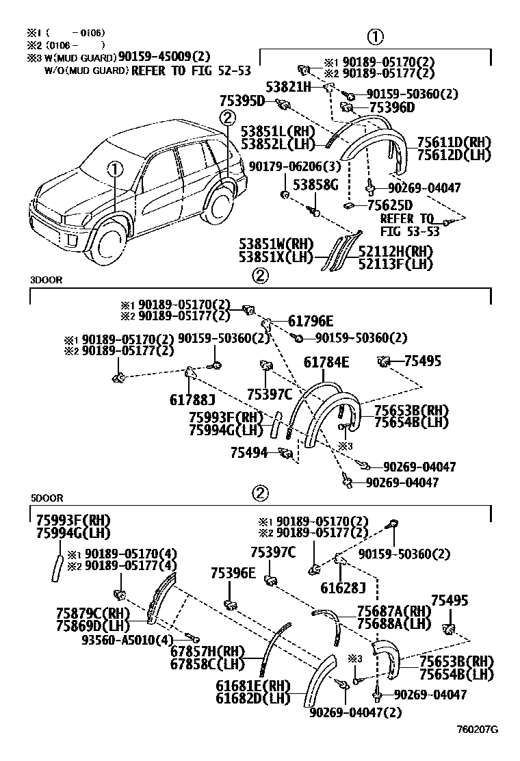 Parts diagram