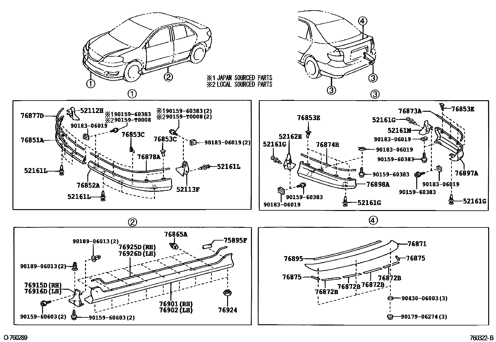 Parts diagram