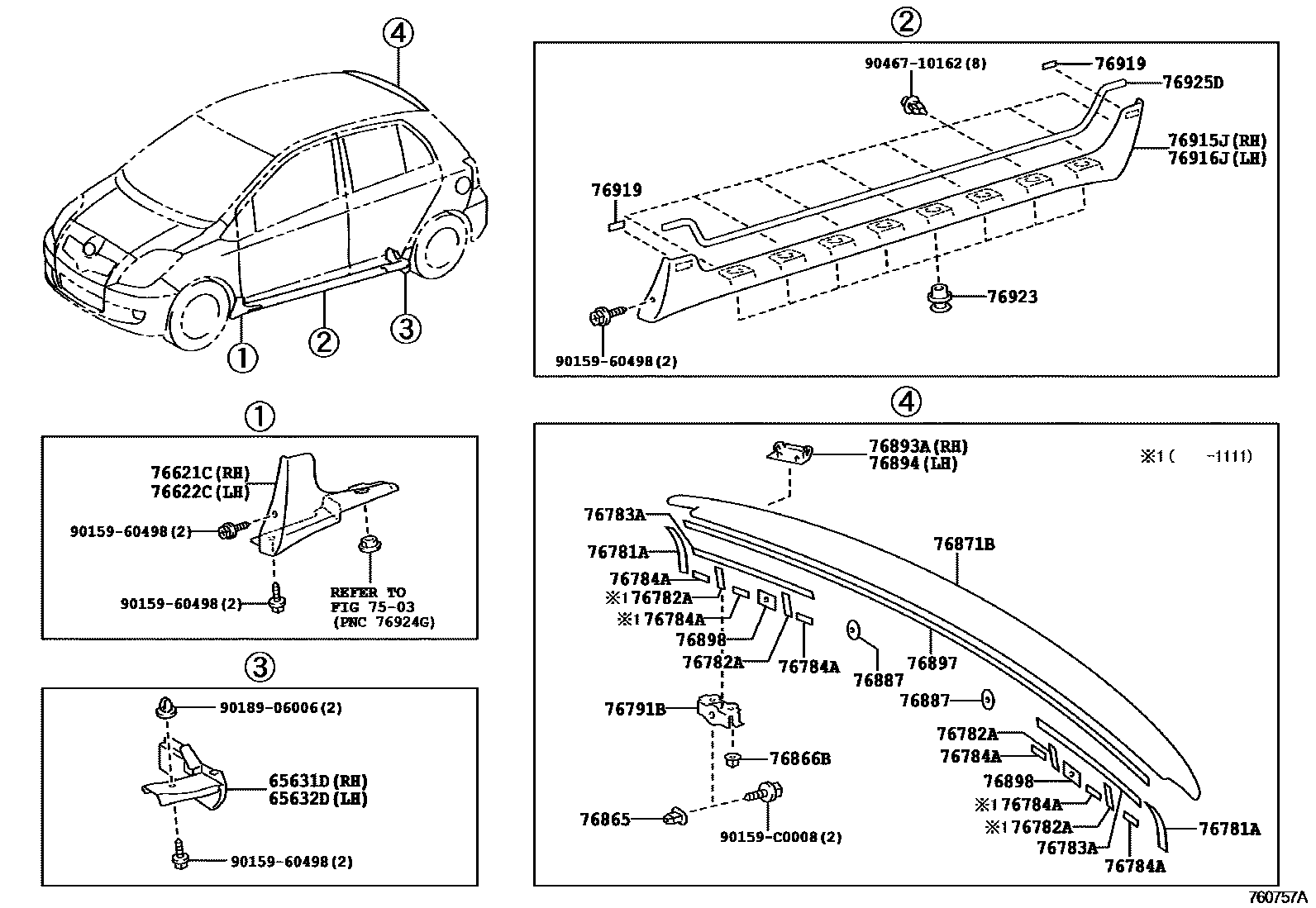 Parts diagram