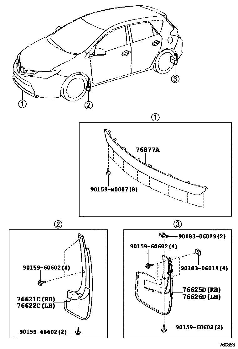 Parts diagram