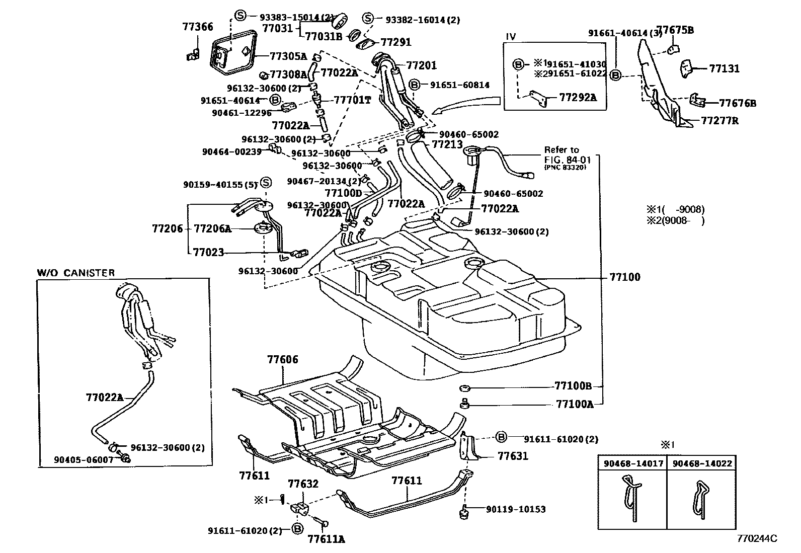 Parts diagram