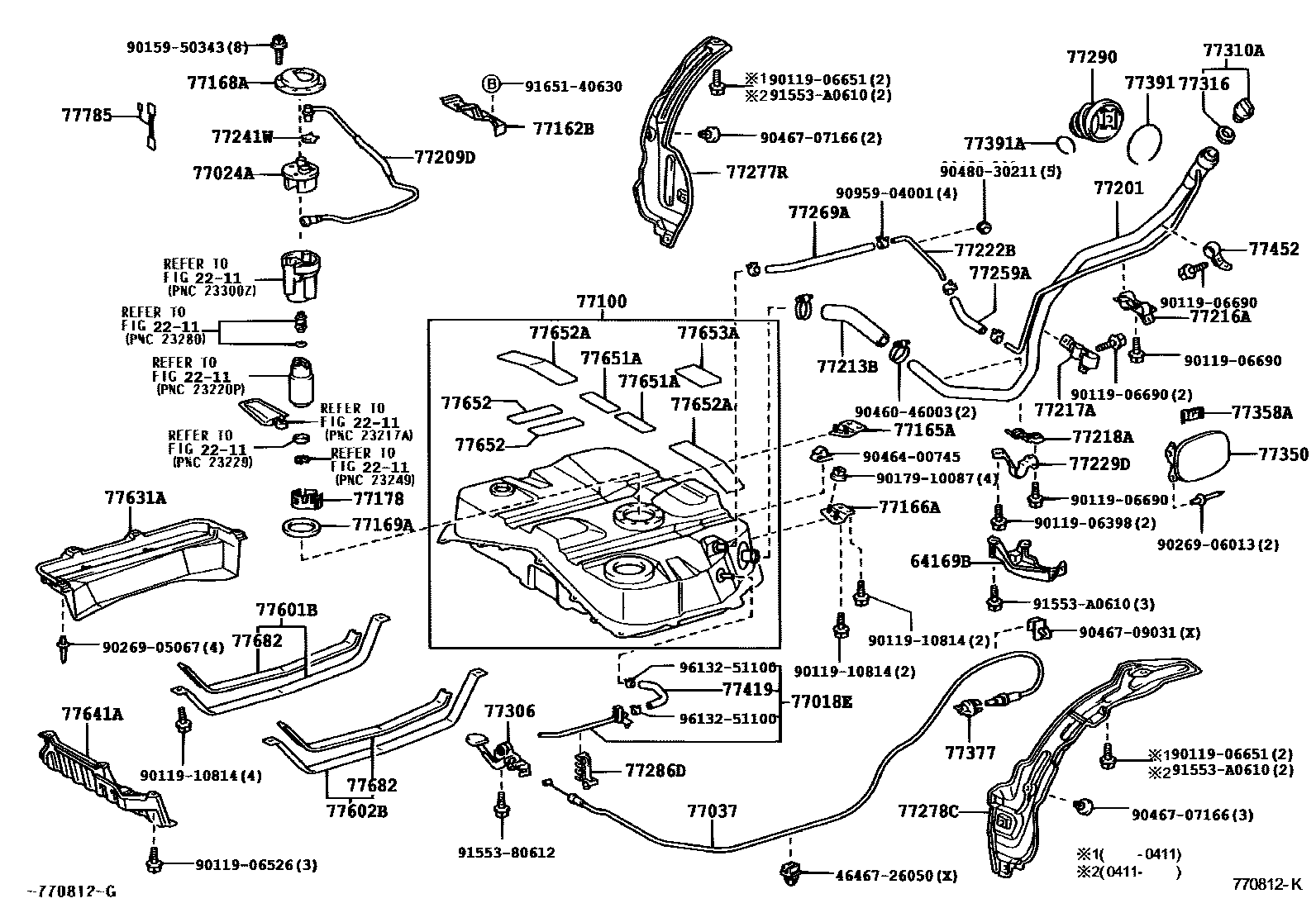 Parts diagram