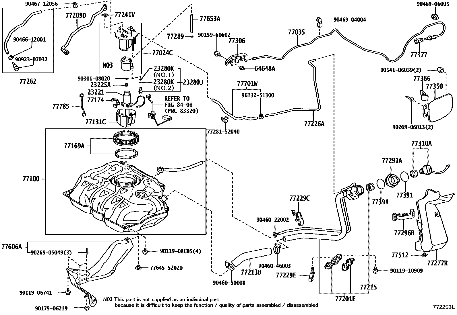 Parts diagram