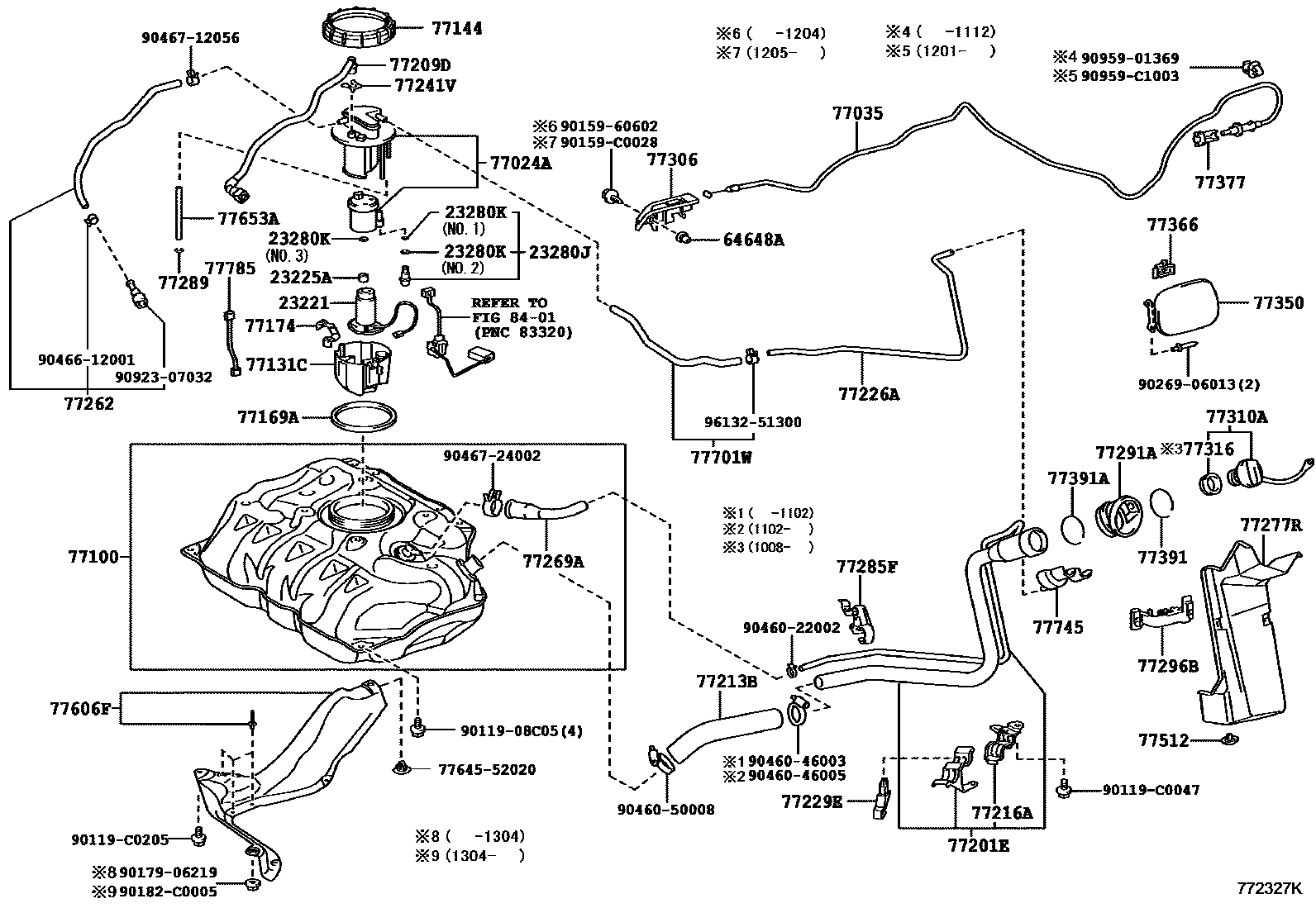 Parts diagram