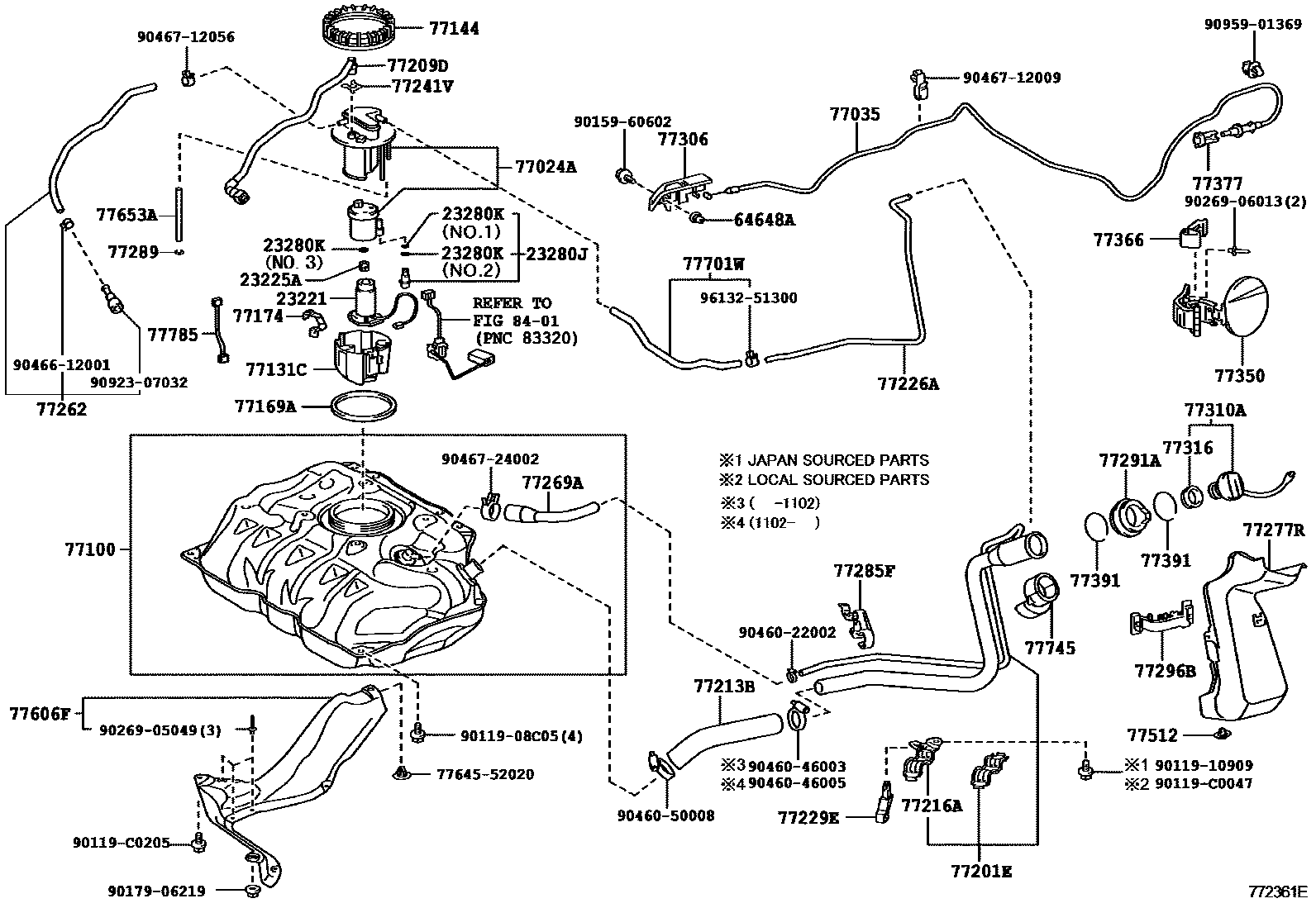 Parts diagram