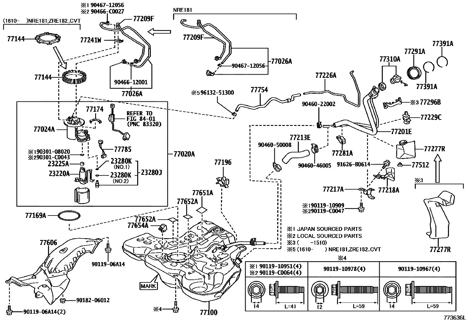 Parts diagram