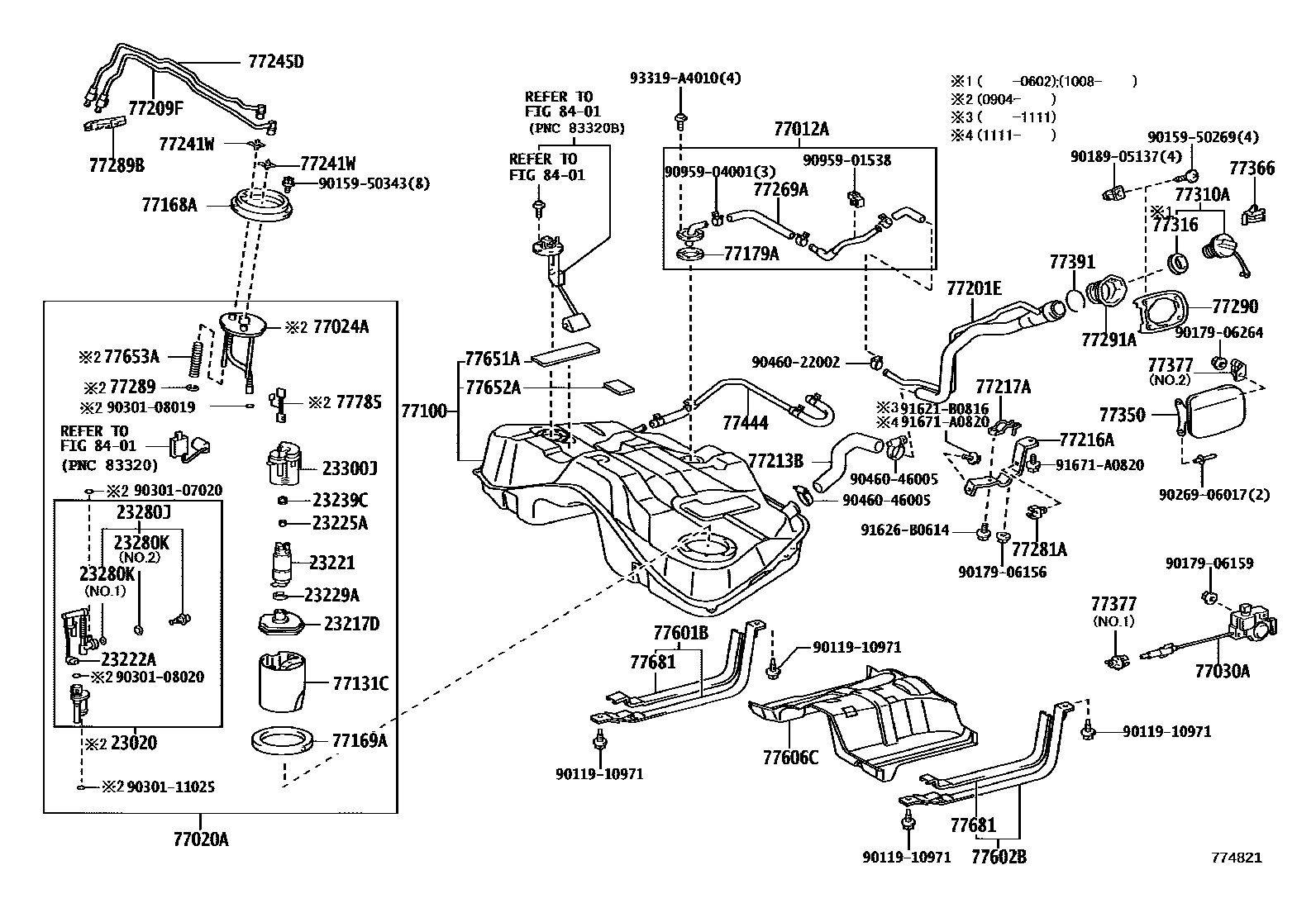 Parts diagram
