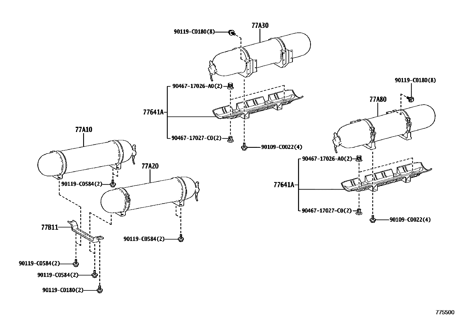Parts diagram